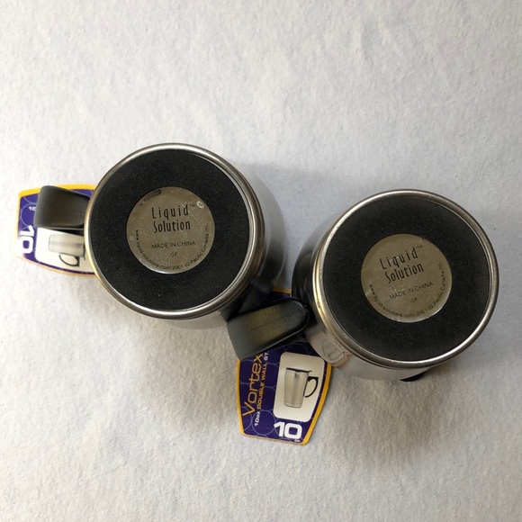 Two Stainless Steel Travel Mugs NWT - Picture 3 of 7
